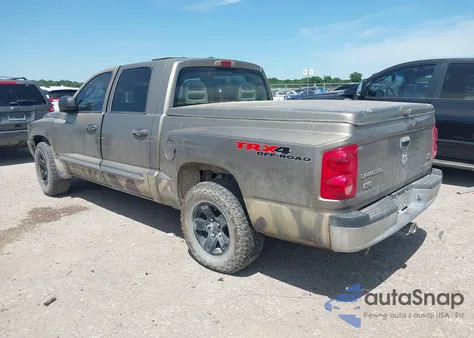 2006 Dodge Dakota Laramie из США, поврежденный, VIN 1D3HW58J86S611250